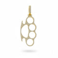 Knuckle Clip Natural Diamonds Pendant