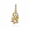 Dragon Natural Diamonds Pendant