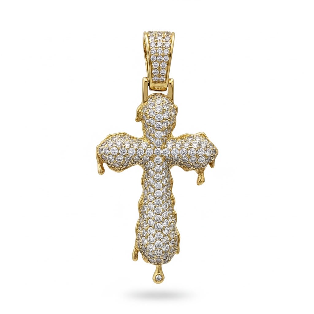 Cross Natural Diamonds Pendant