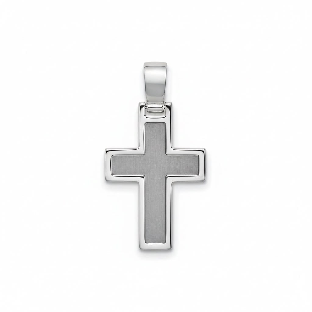 Cross Natural Diamonds Pendant