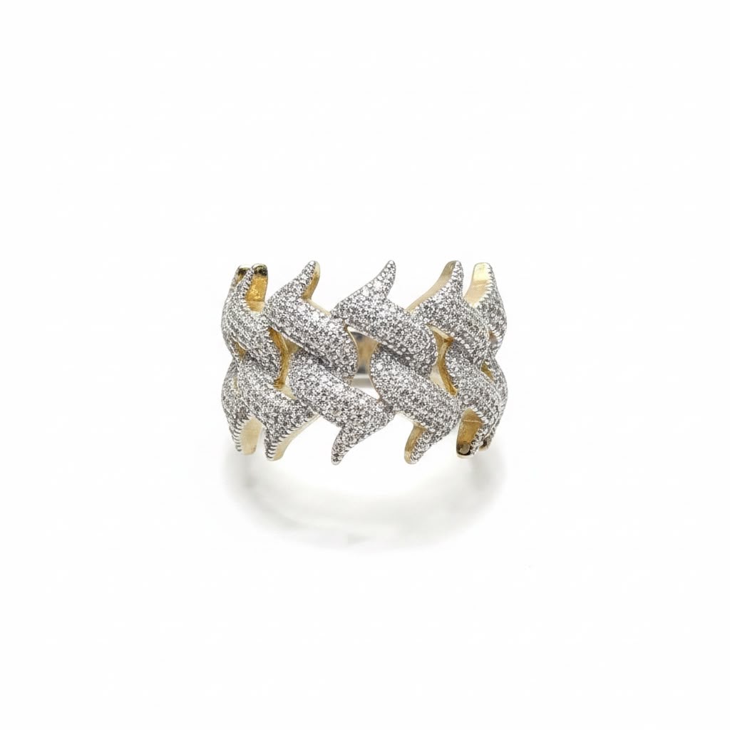 Cuban Natural Diamonds Ring