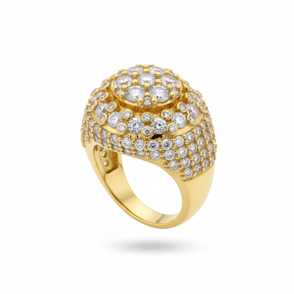 Round Natural Diamonds Ring