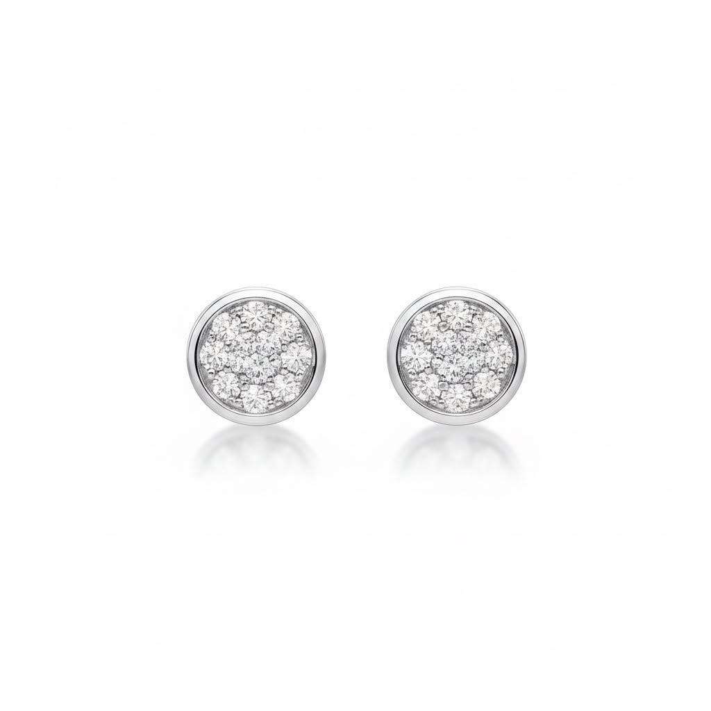 Natural Diamonds Earrings