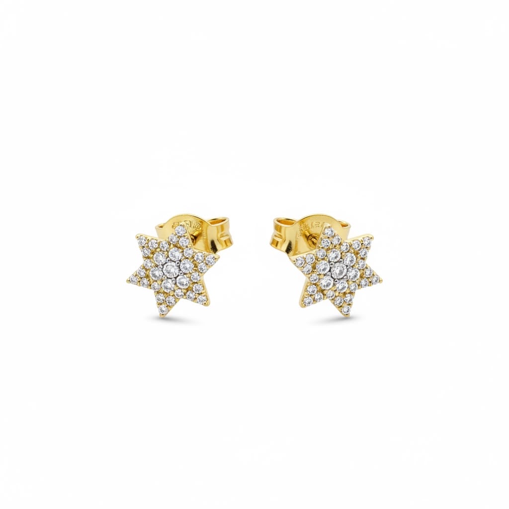 Natural Diamonds Earrings